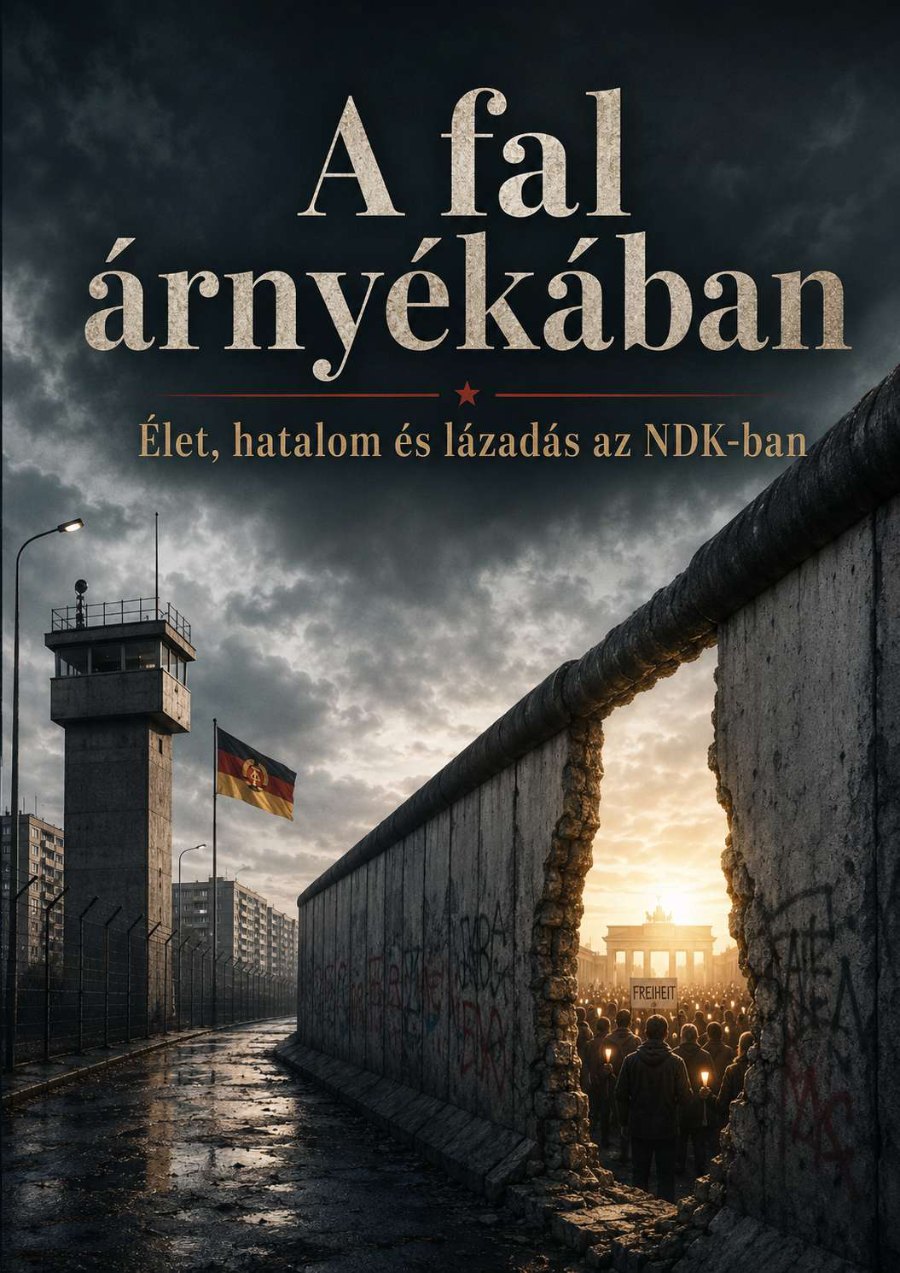 A fal árnyékában: élet és lázadás az NDK-ban borítója