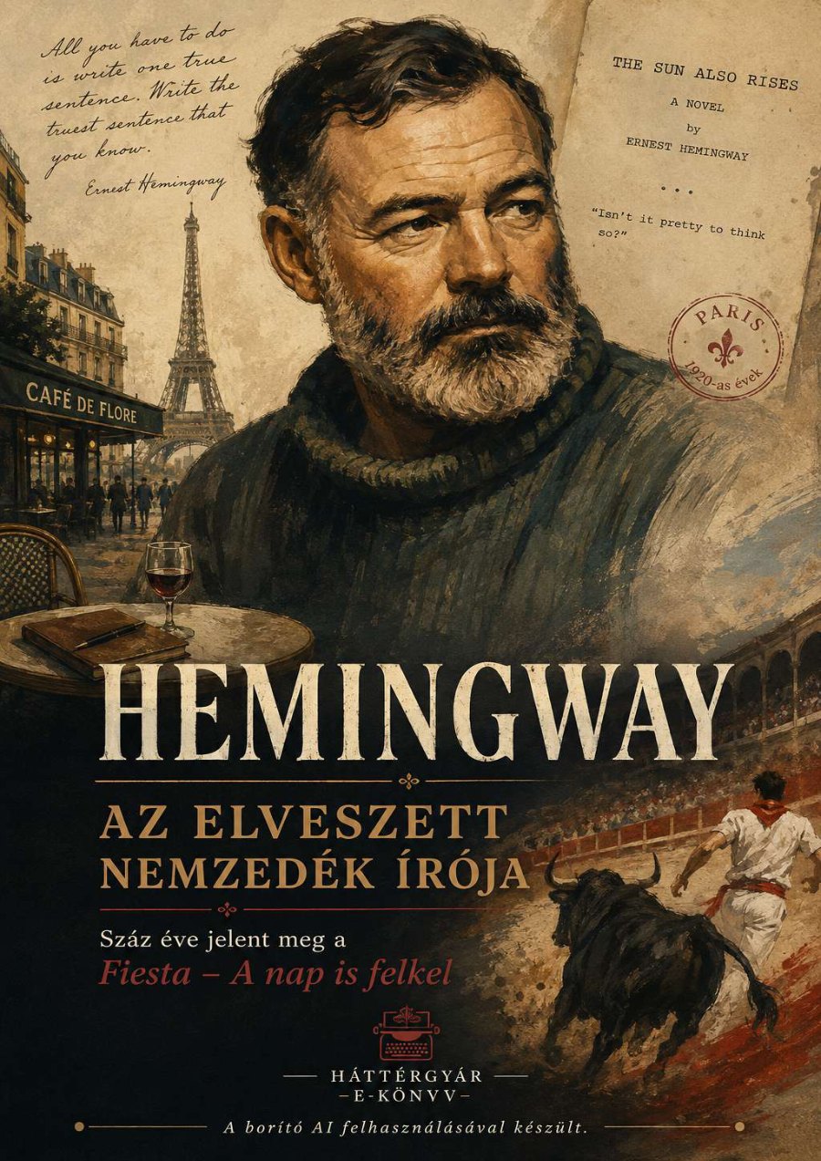 Hemingway – Az elveszett nemzedék írója borítója