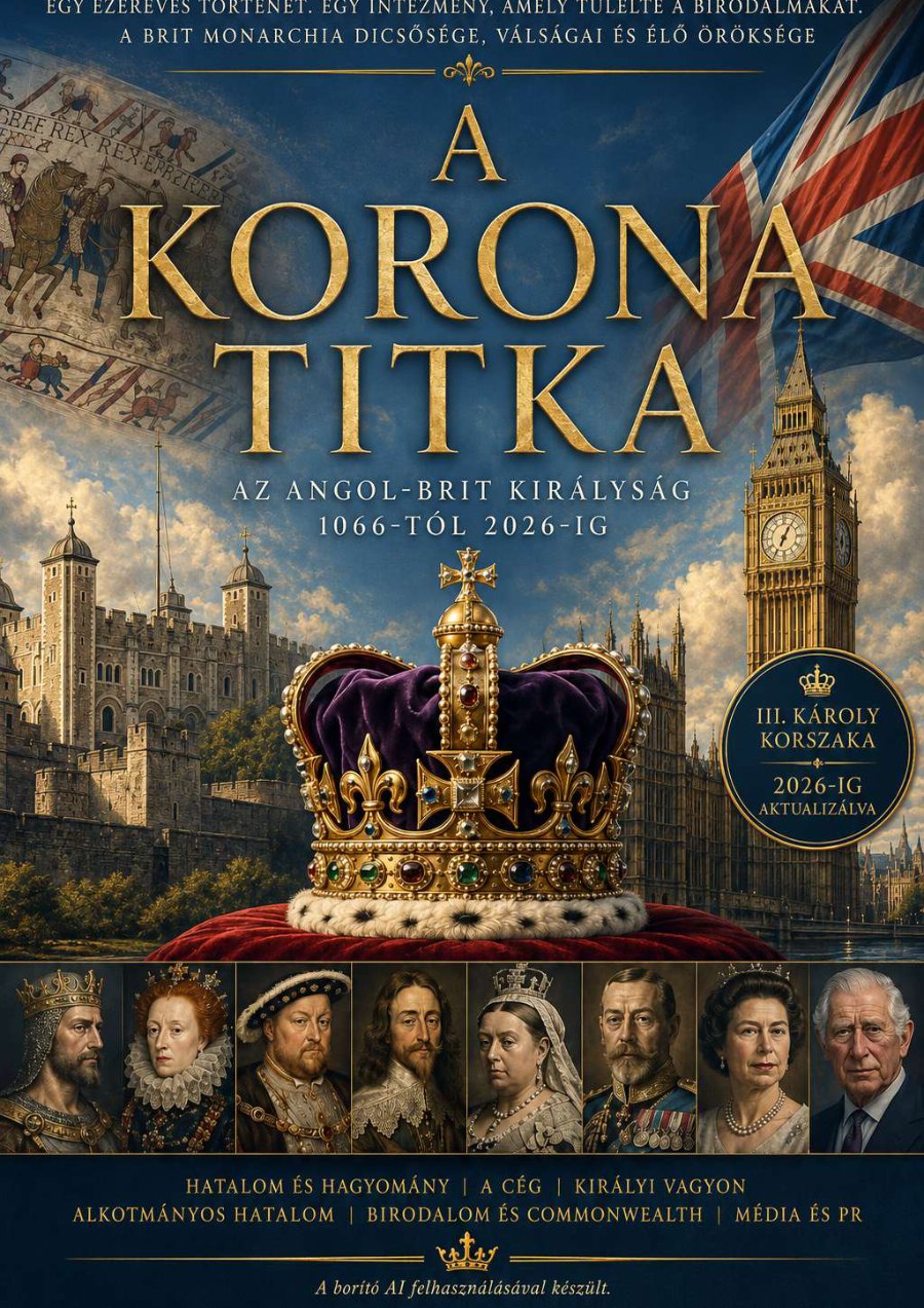 A korona titka borítója