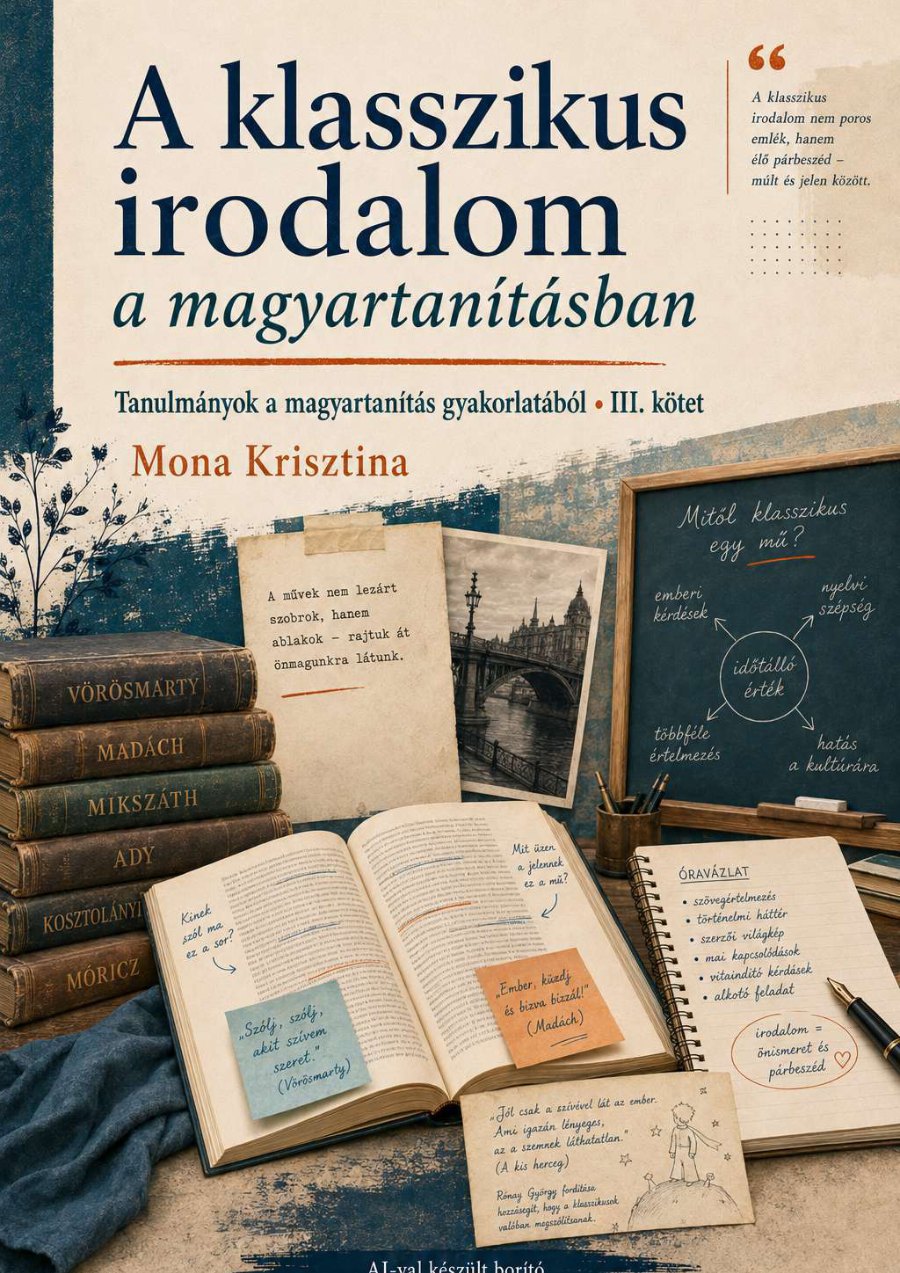 A klasszikus irodalom a magyartanításban III. borítója