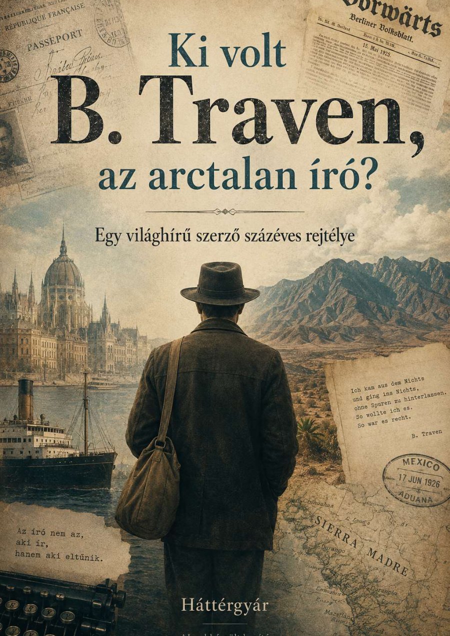 Irodalmi nyomozó - Ki volt B. Traven, az arctalan író? borítója