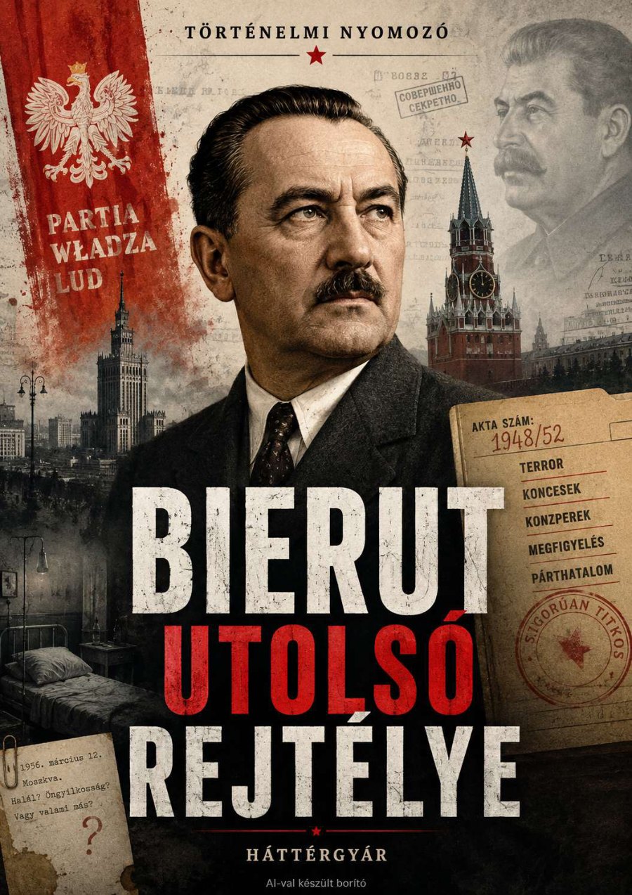 Történelmi nyomozó - Bierut utolsó rejtélye borítója