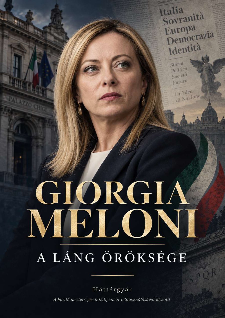Giorgia Meloni – A láng öröksége borítója