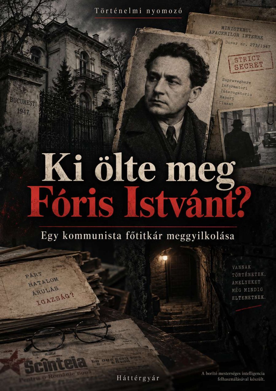 Történelmi nyomozó - Ki ölte meg Fóris Istvánt? borítója