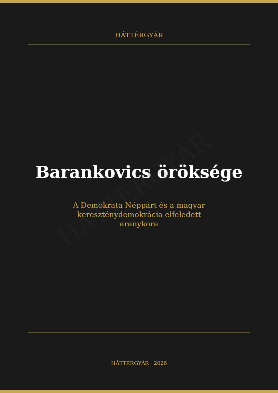 Barankovics öröksége: az elfeledett kereszténydemokrácia borítója