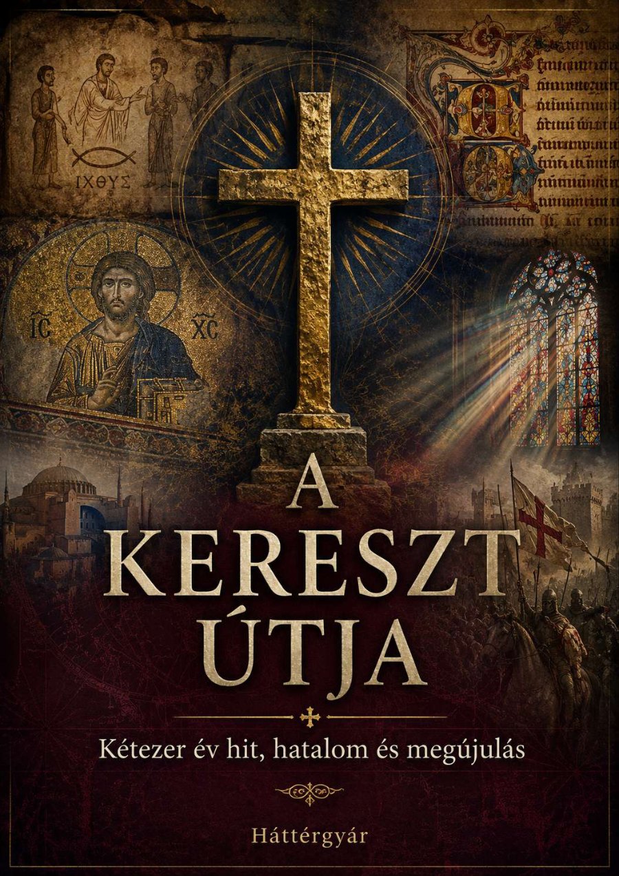 A kereszt útja: kétezer év hit és hatalom borítója