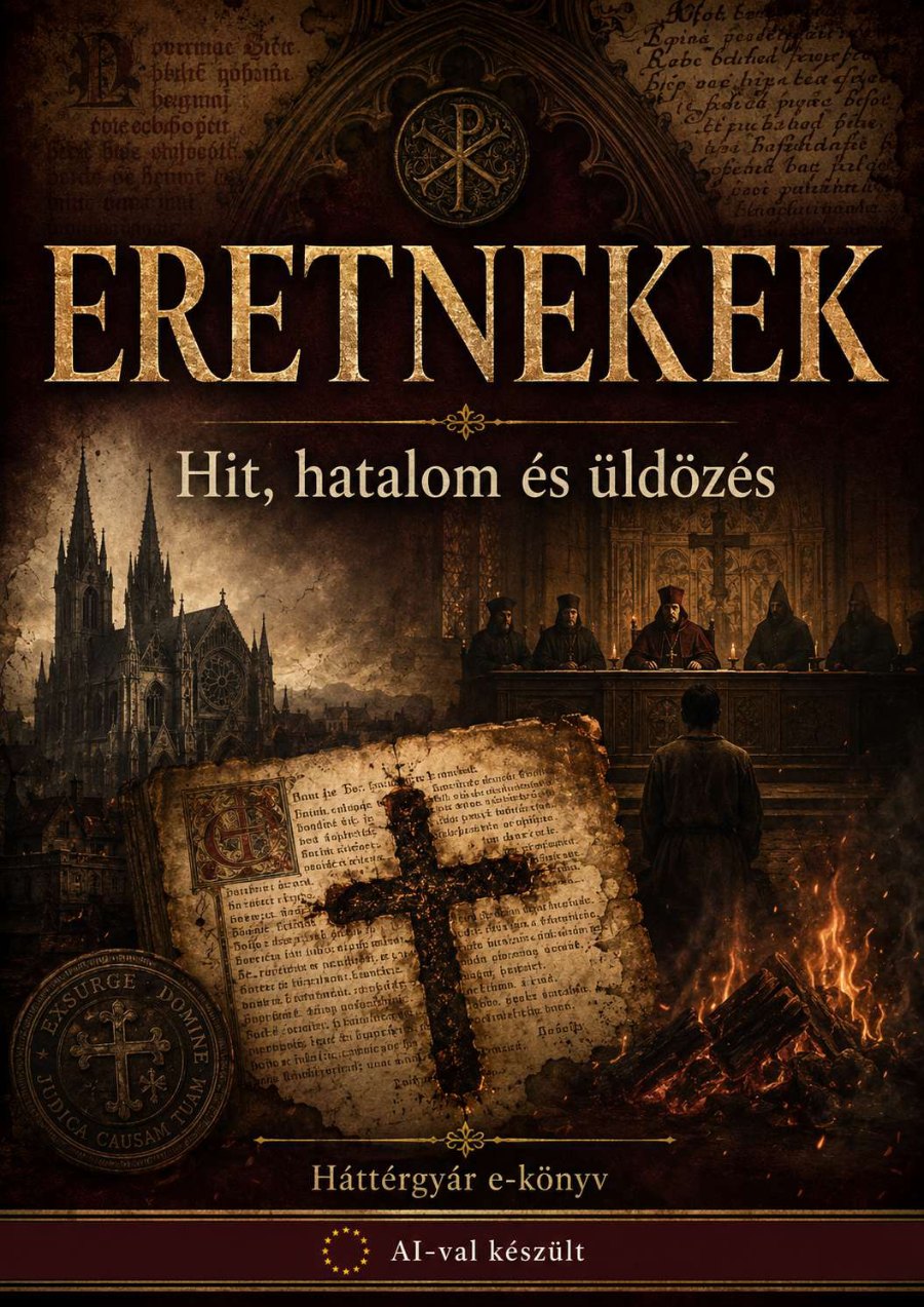 Eretnekek – Hit, hatalom és üldözés borítója